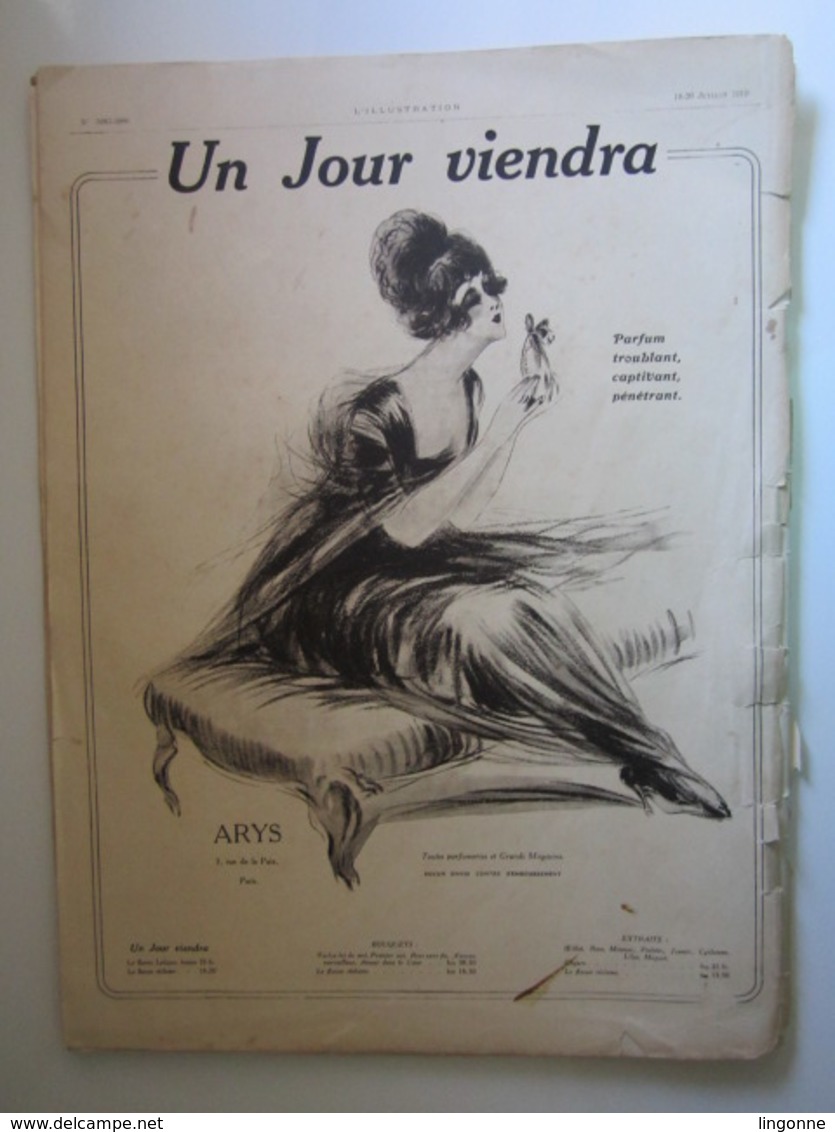 14-18 L’ILLUSTRATION « La Fête de la Victoire » N°3985-3986 - 19-26 Juillet 1919 - Grand format spécial (abimé)