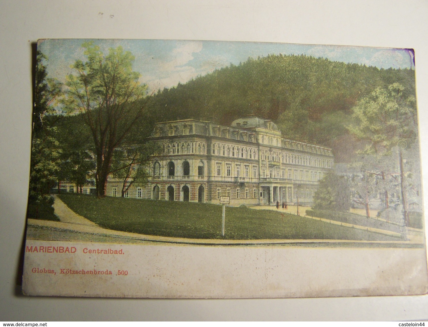 Bb007  MARIENBAD CENTRALBAD 1910 - Günzburg