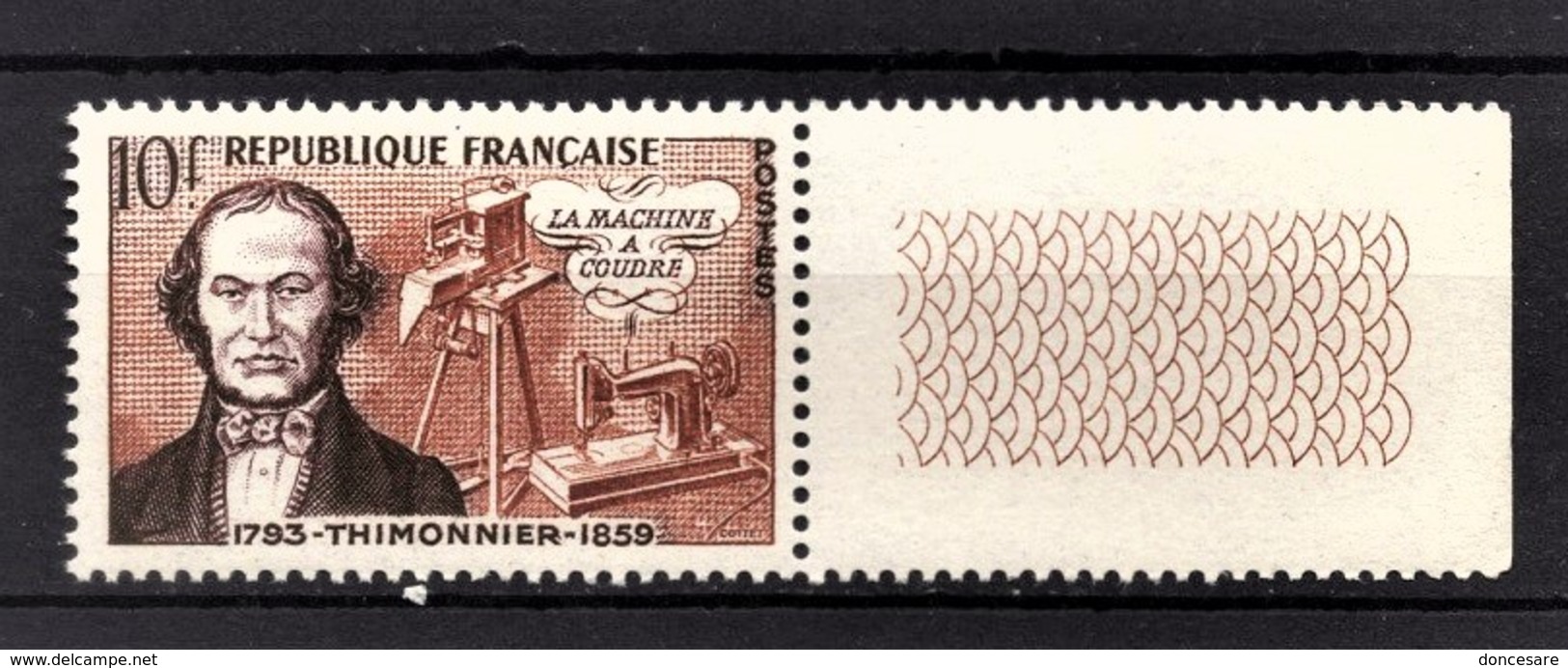 FRANCE 1955 -  Y.T. N° 1013 - NEUF** - Unused Stamps