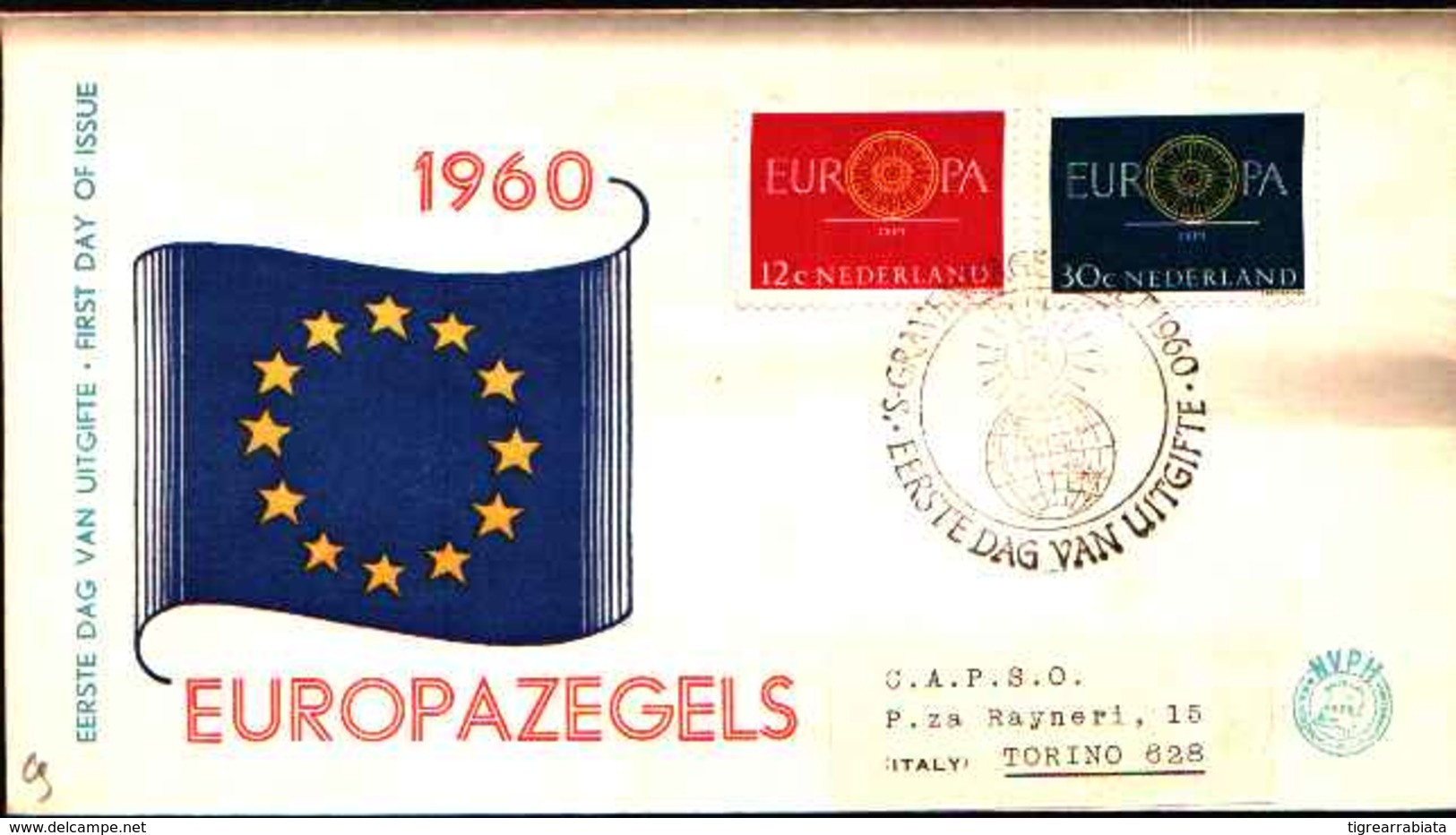 12351a)F.D.C.EUROPA CEPT   Nederland-  - 1960 - FDC