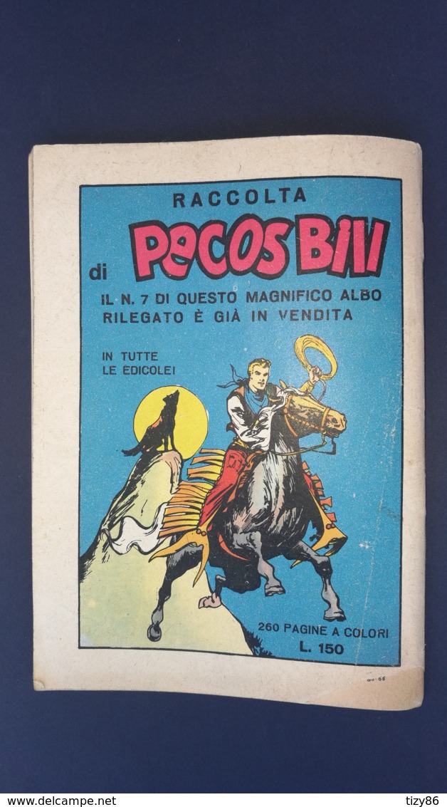 Fumetto Pecos Bill, Terrore A Ronsville - N°32 L.50 - Originale - - Andere & Zonder Classificatie