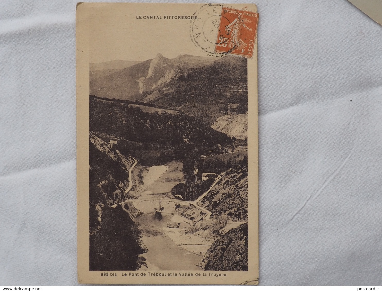 France  Le Cantal Pittoresque  Pont Stamp 1931  A 198 - Condat