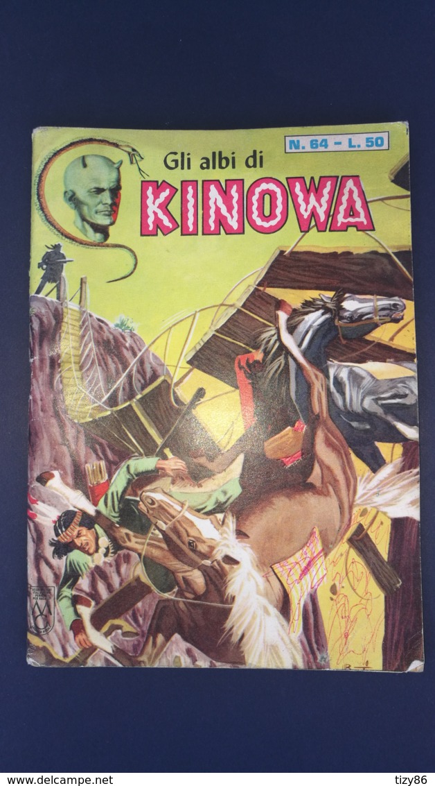 Fumetto Gli Alibi Di Kinova N°64 L.50 - Andere & Zonder Classificatie