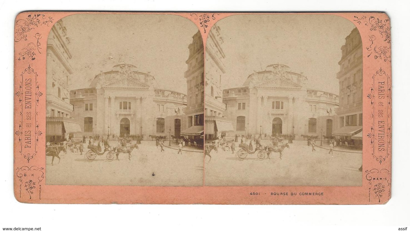 PARIS   Stéréo    Bourse Du Commerce - Stereoscopic