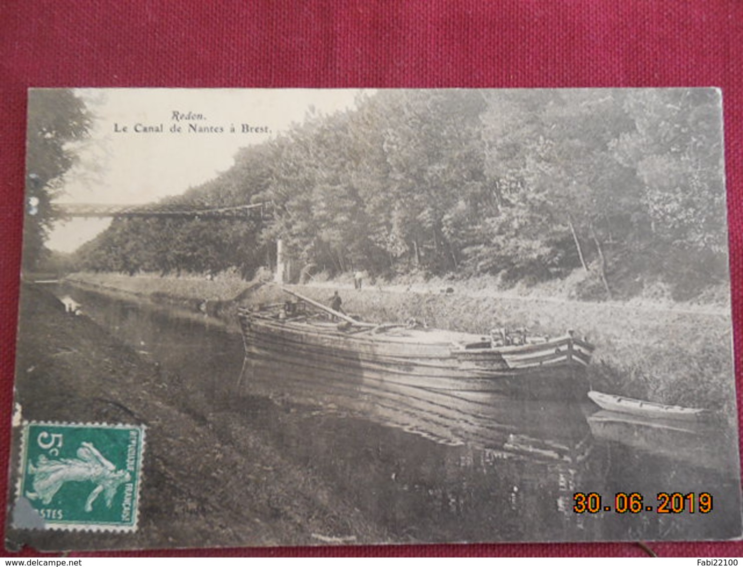 CPA - Redon - Le Canal De Nantes à Brest - Redon