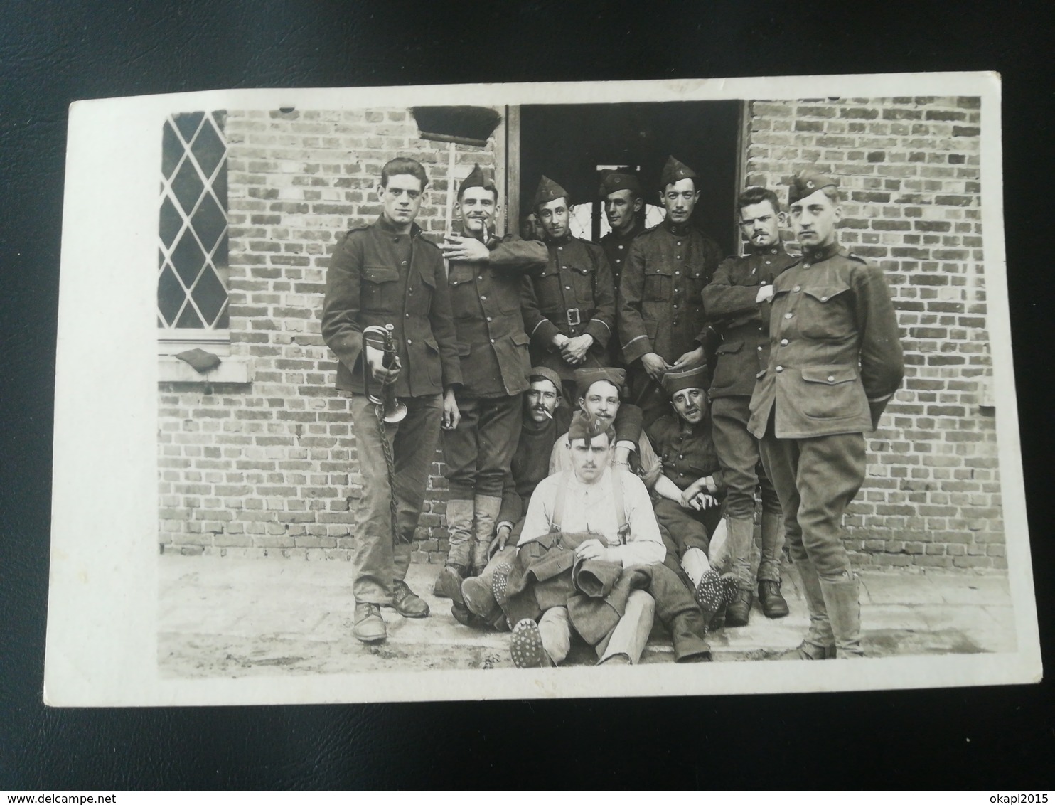 CAMION TRANSPORTÉ SUR UN RADEAU PAR DES MILITAIRES JAMBES NAMUR WALLONIE BELGIQUE LOT 6  PHOTOS  + 1 CARTE - PHOTO