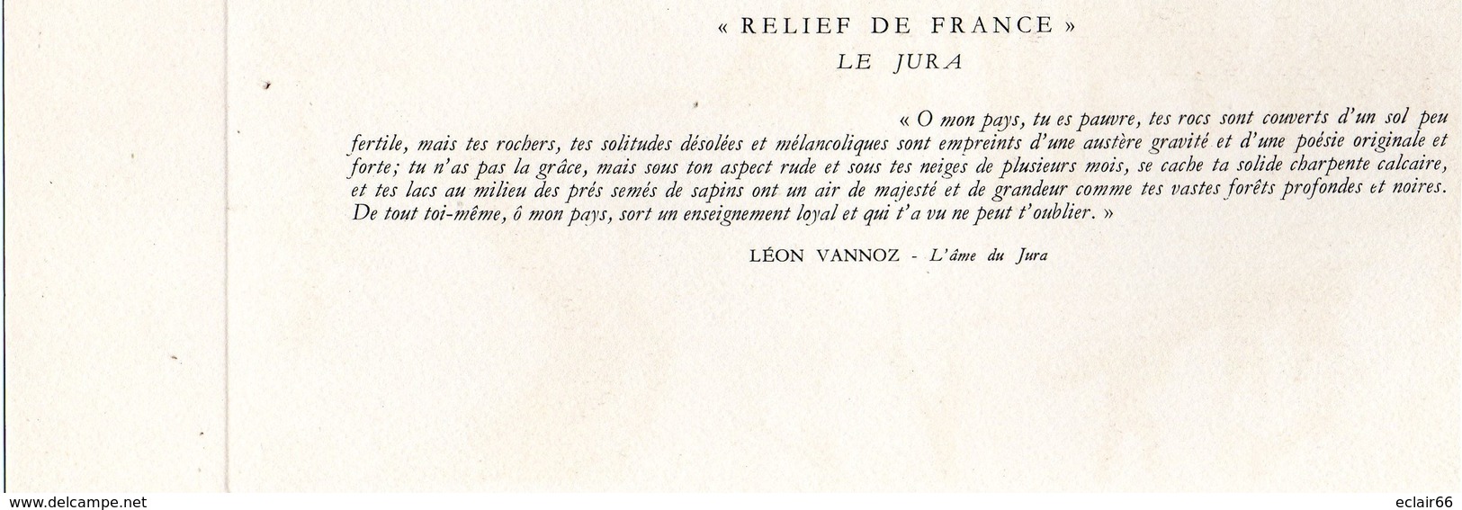 REPRO AQUARELLE. RELIEF DE FRANCE ROBERT GRANGE Signé: LA SAVOIE   Dimension 28cmX22cm - Aquarelles