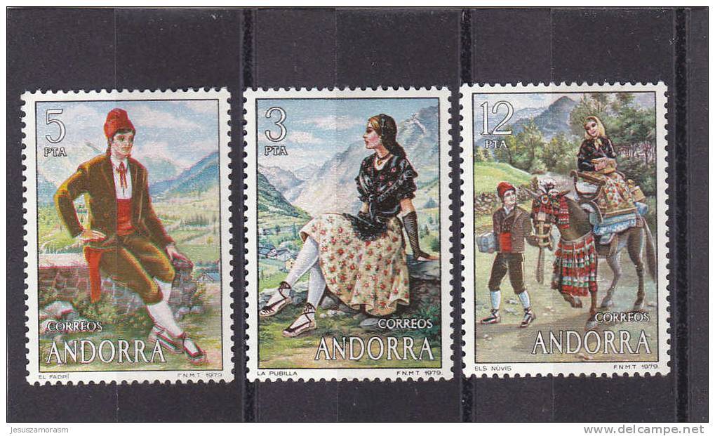 Andorra Española Nº 122 Al 124 - Nuevos