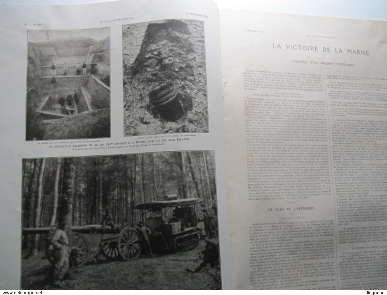 L'Illustration N°3784 11 Septembre 1915 Mort De Charles Pégoud/La Bataille De La Marne/Victor-Emmanuel Et Joffre En Ital - L'Illustration