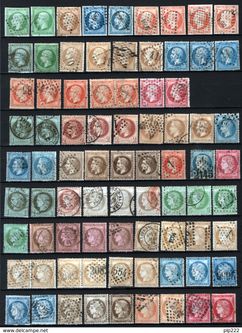 Francia 1853/1930 Accumulation 150 Val O/Used VF/F - Collezioni