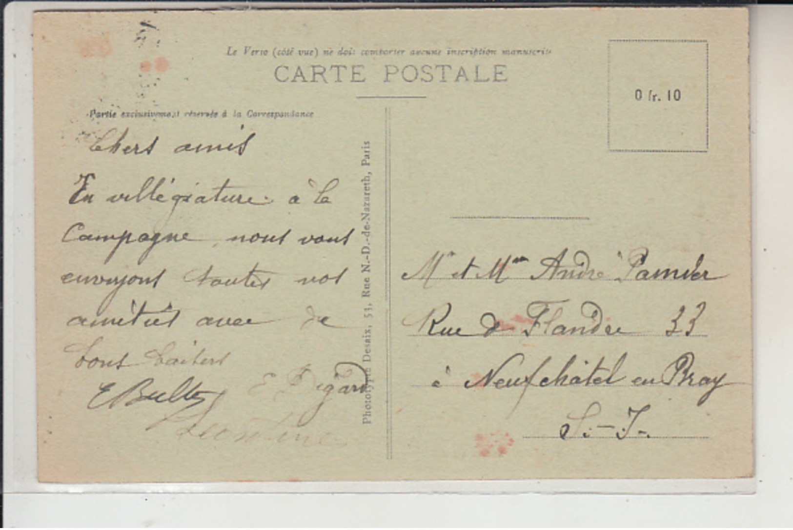 27  - CRESTOT -  L'.ECOLE..1931  (Timbre Expo Coloniale ) - Other & Unclassified