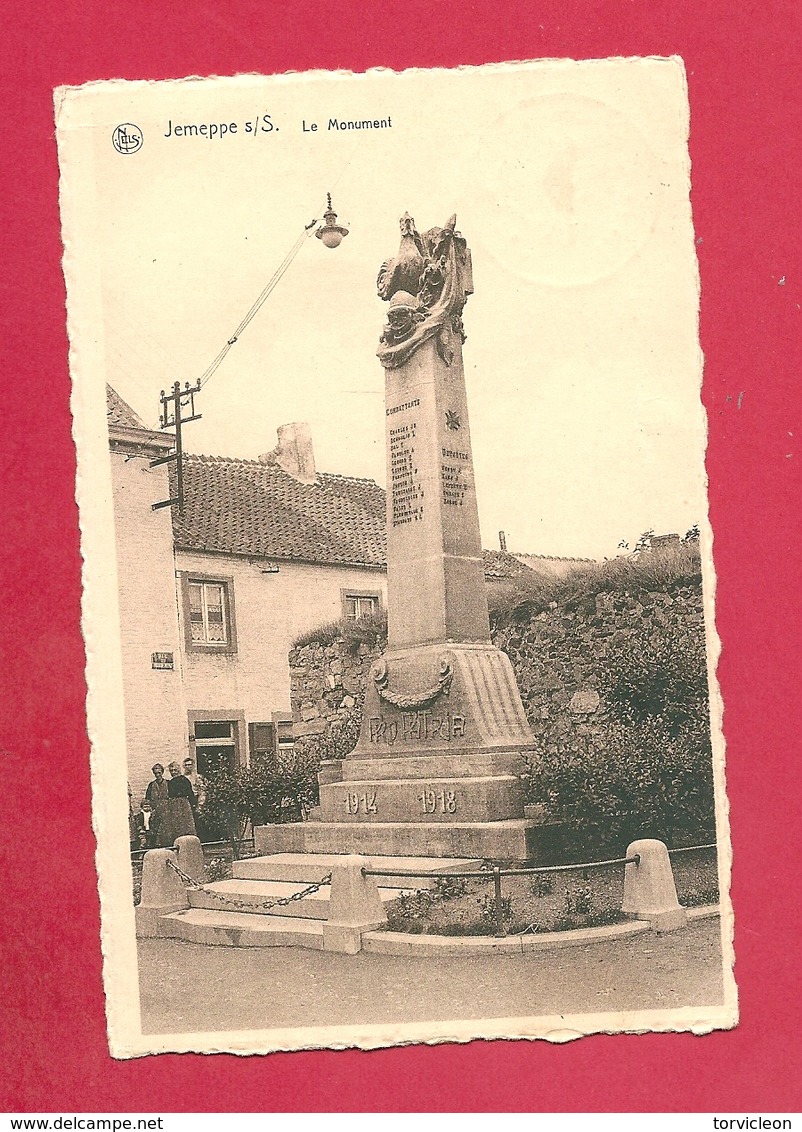 C.P.  Jemeppe-sur-Sambre  = Le  Monument  1914-1918 - Jemeppe-sur-Sambre