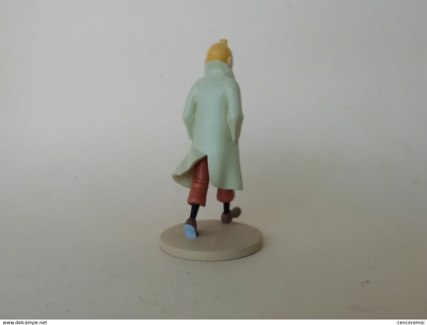 Figurine Tintin En Trench - Coat, Hergé - Moulinsart 2011, S - Kuifje