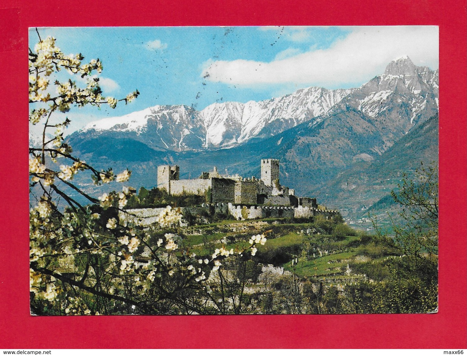 CARTOLINA VG ITALIA - BRENO (BS) - Il Castello - 10 X 15 - ANN. 1976 GIORNATA DEL FRANCOBOLLO - Brescia