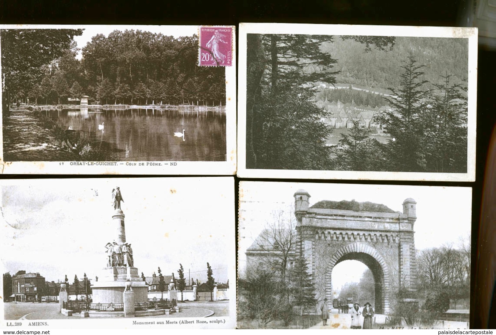 LOT 3 DE 60 CARTES POSTALES TOUT GENRES  ( BIEN LA DESCRIPTION )