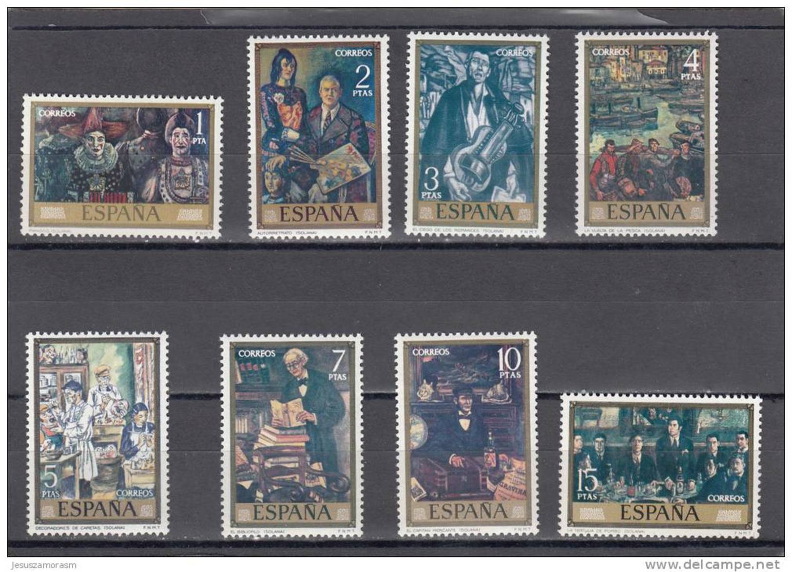 España Nº 2077 Al 2084 - Unused Stamps