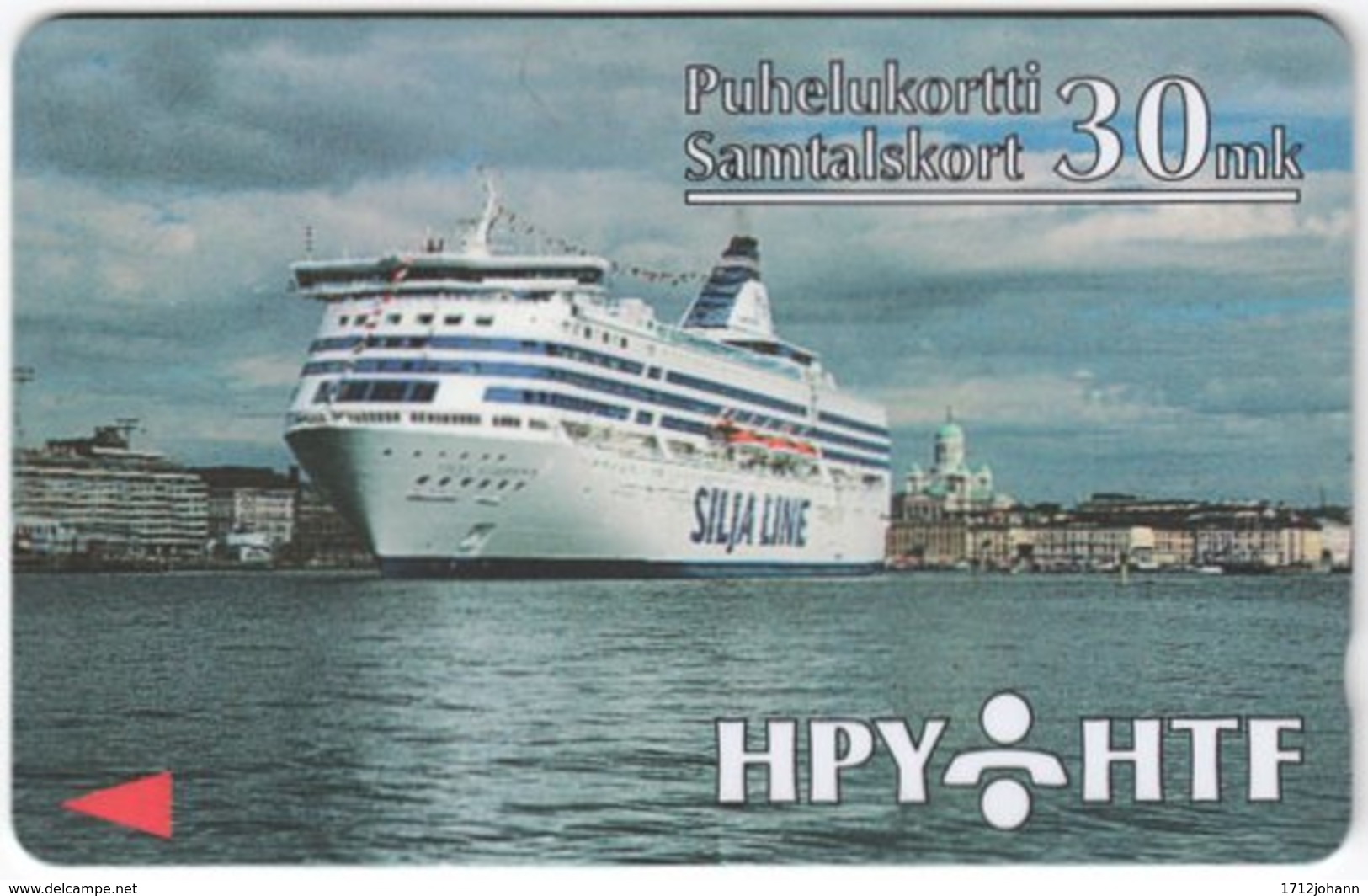 FINLAND A-645 Magnetic HPY - Traffic, Ship - 9HTCA - Used - Finland