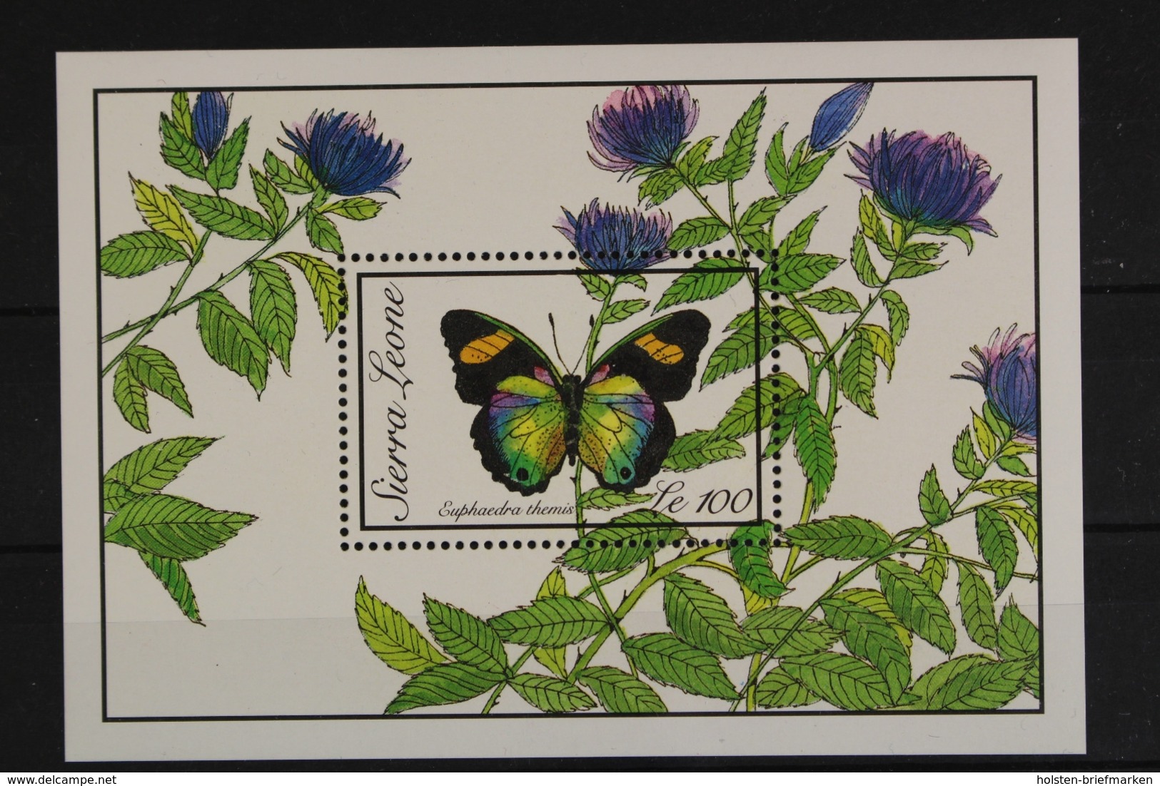 Sierra Leone, Schmetterlinge, MiNr. Block 110, Postfrisch / MNH - Sierra Leone (1961-...)