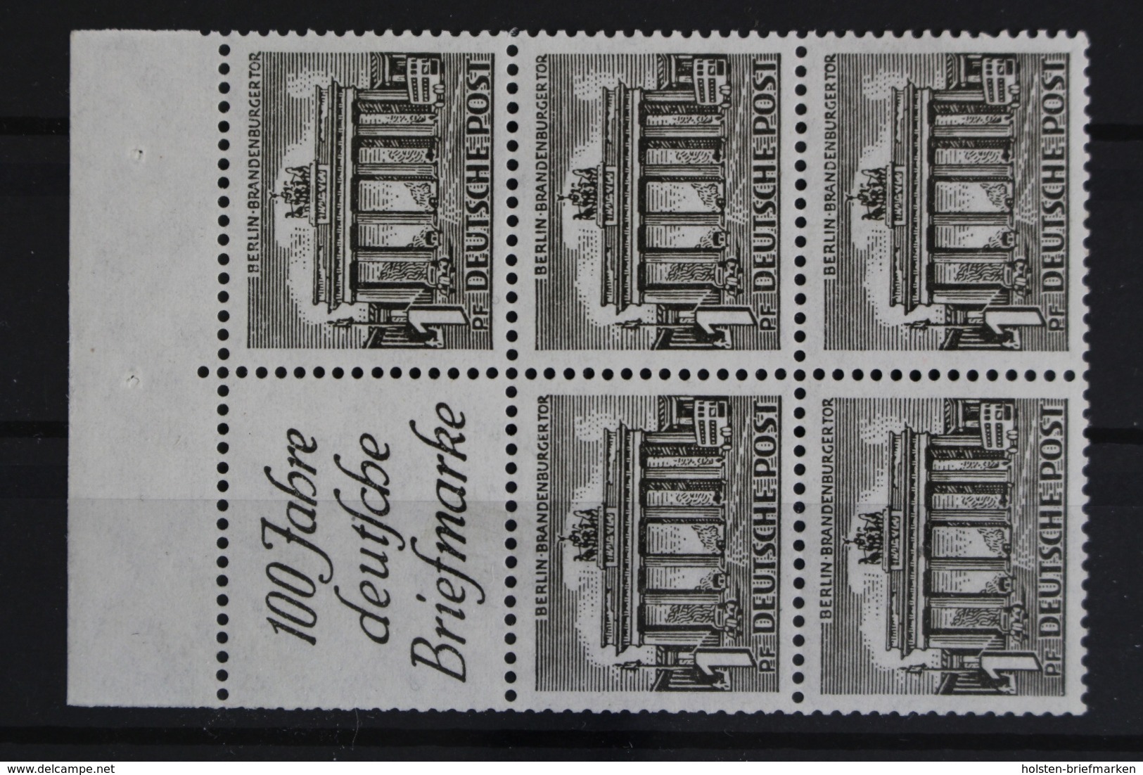 Berlin, MiNr. H-Blatt 4 B, Postfrisch / MNH - Zusammendrucke