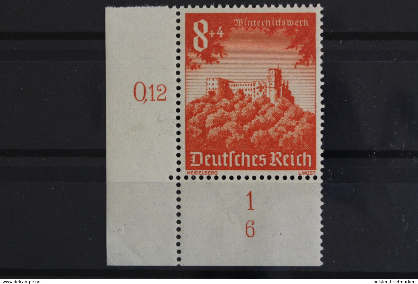 Deutsches Reich, MiNr. 755, Ecke Li. Unten, FN 6, Postfrisch / MNH - Neufs