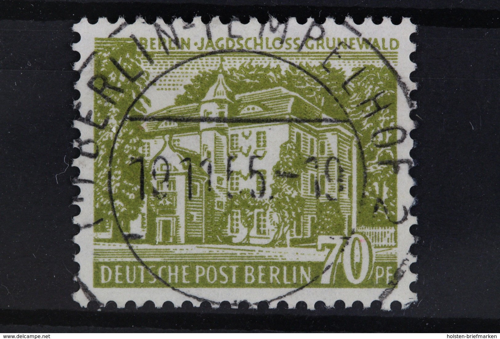 Berlin, MiNr. 123, Zentrischer Berlin Stempel - Gebraucht