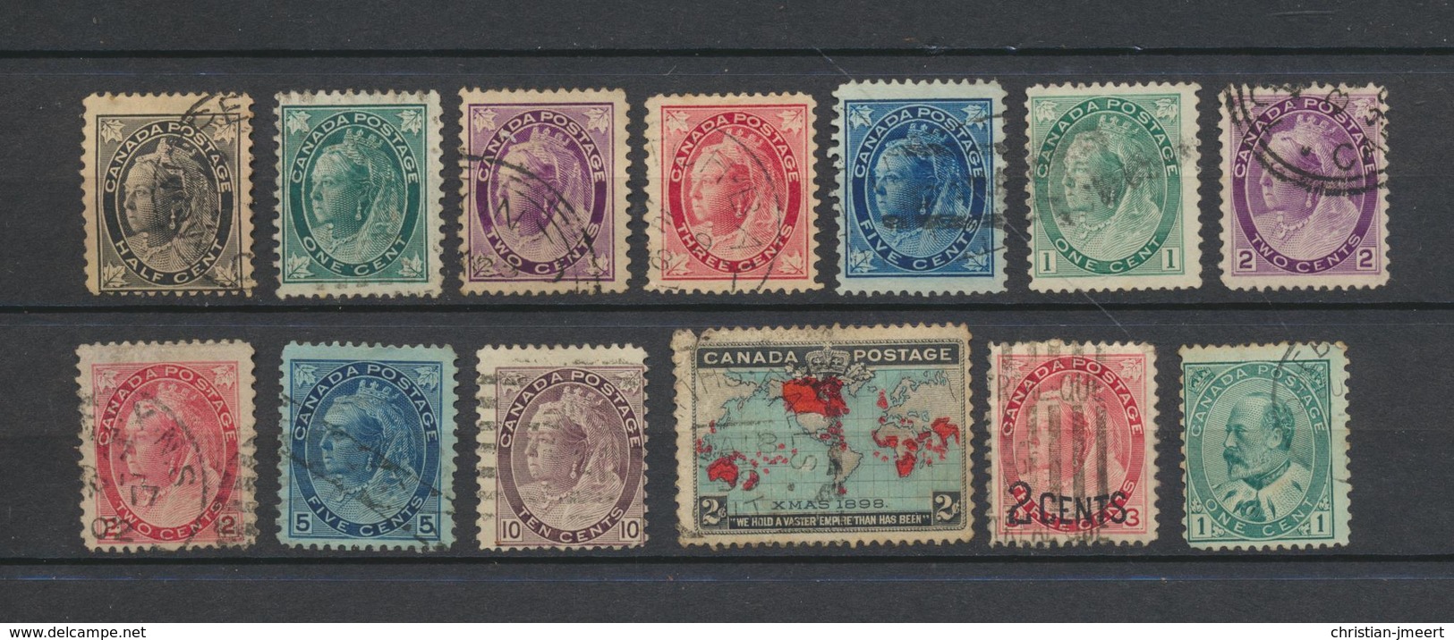 Collection CANADA - Early To 1940 - High-Value - Not Thinned - Not Damaged - 108 V.- Free Registred Mail - Collections