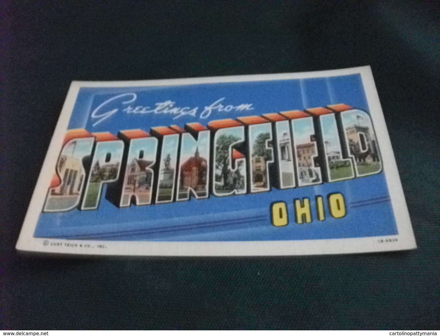 GREETINGS FROM SPRINGFIELD OHIO U.S.A. - Saluti Da.../ Gruss Aus...