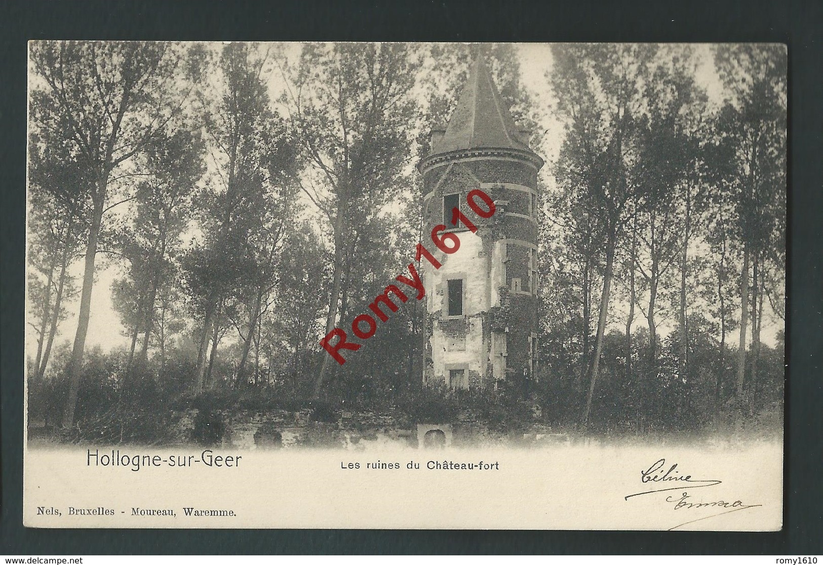 Hollogne-sur-Geer - Les Ruines Du Château-Fort. (Nels-Moureau) - Geer