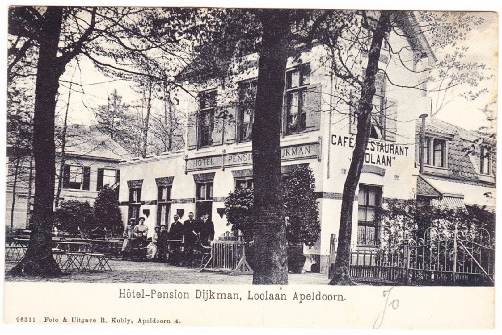 Apeldoorn - Hotel-Pension Dijkman, Loolaan - Apeldoorn