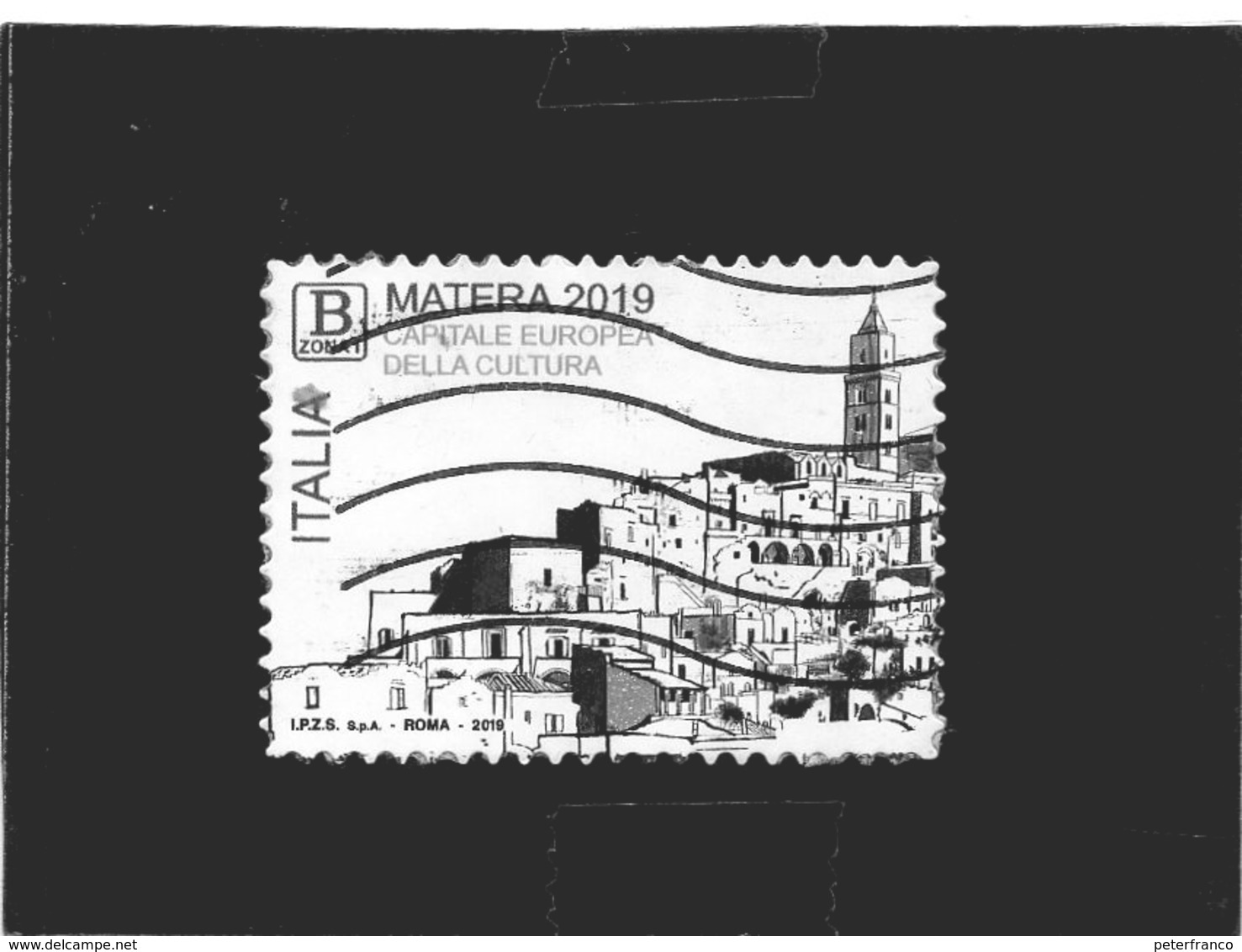 2019 Italia - Matera  Capitale Europea Della Cultura - 2011-20: Usati