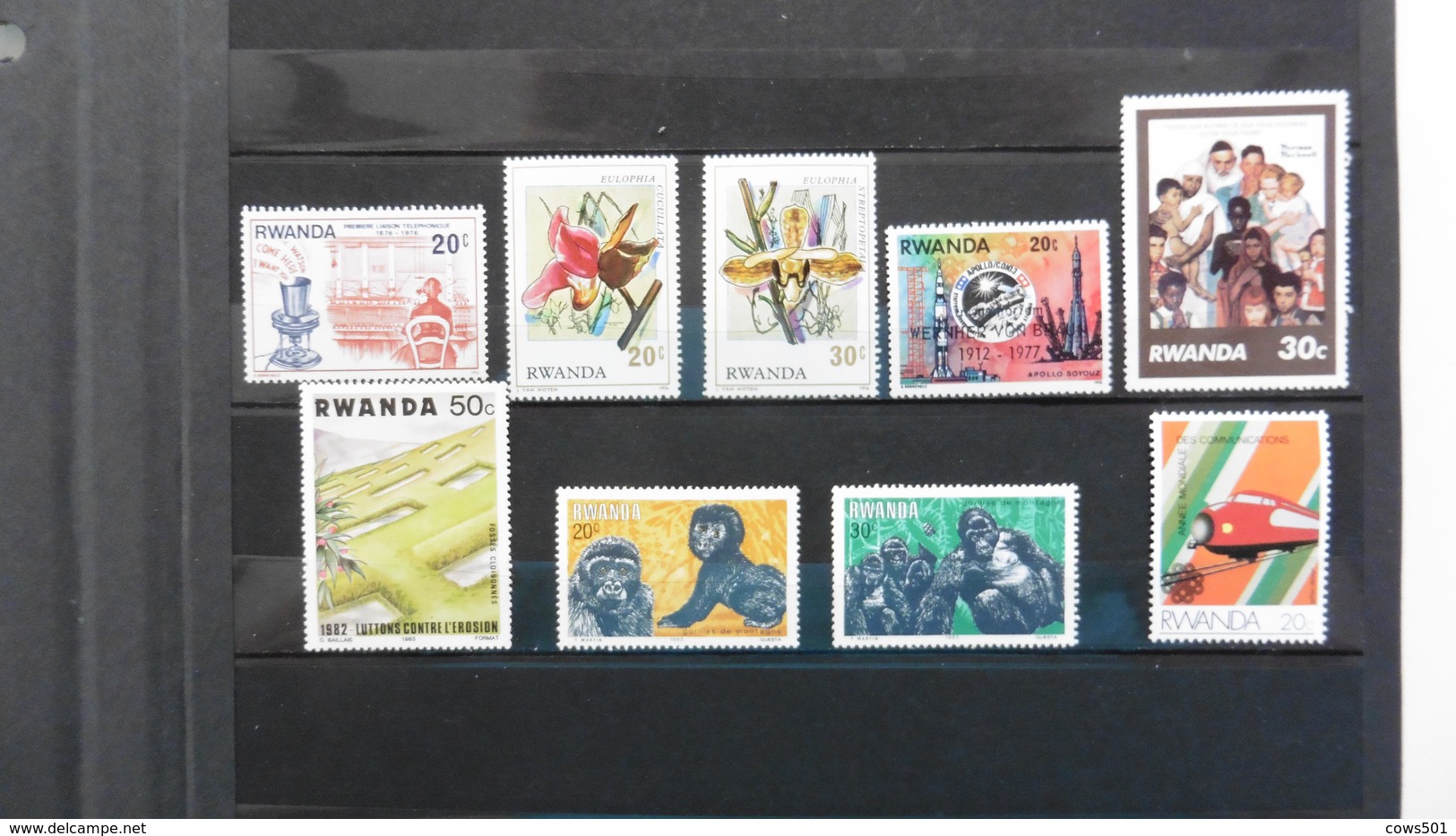 Afrique > Ruanda-Urundi >9 Timbres Neufs - Neufs