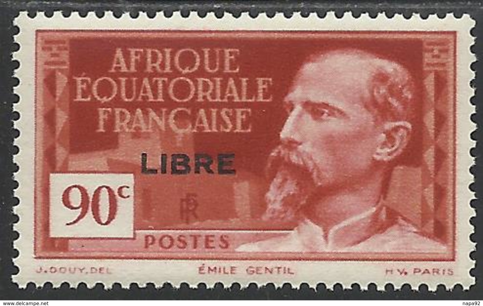 AFRIQUE EQUATORIALE FRANCAISE - AEF - A.E.F. - 1941 - YT 114** - MNH - Ongebruikt