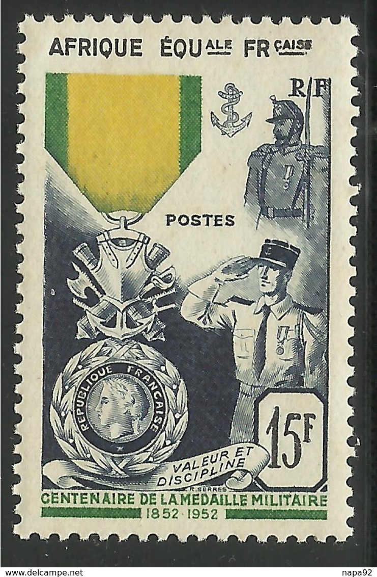 AFRIQUE EQUATORIALE FRANCAISE - AEF - A.E.F. - 1952 - YT 229** - Unused Stamps