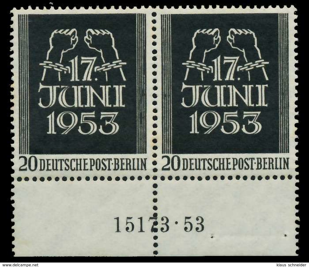 BERLIN 1953 Nr 110 HAN-15173.53 Ungebraucht X78D59E - Unused Stamps