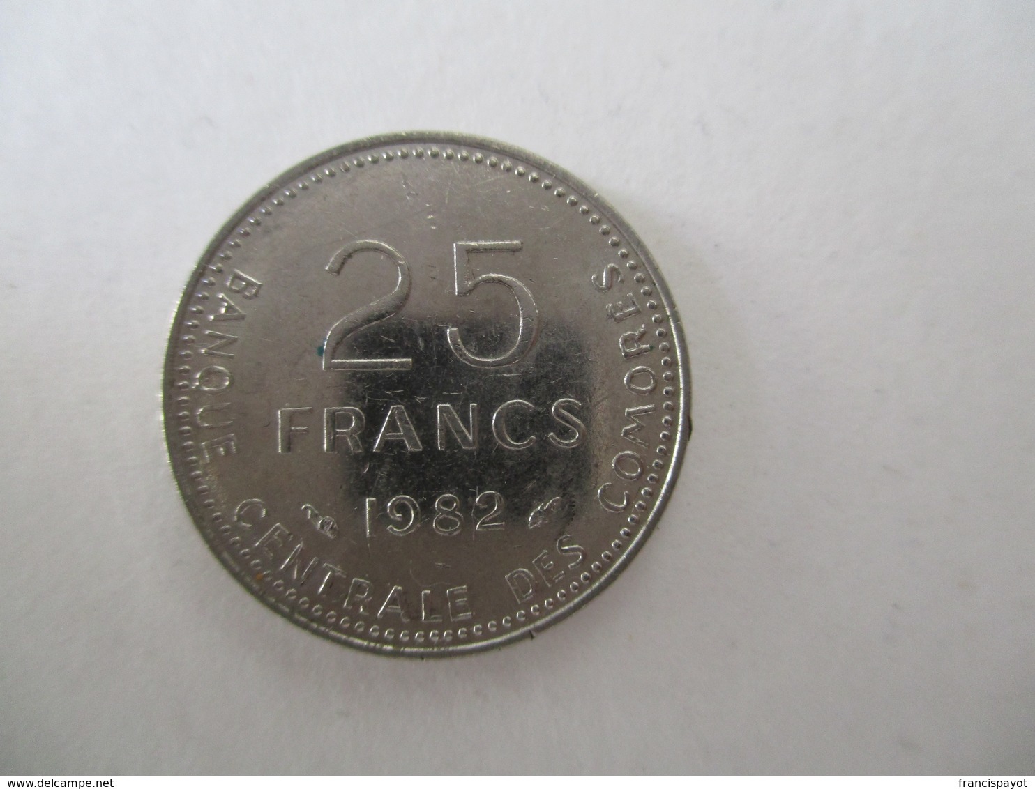 Comores: 25 Francs 1982 - Comores