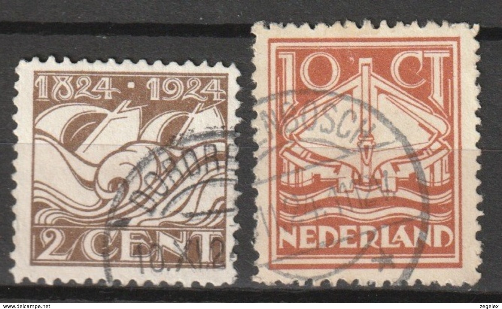 1924 Reddingswezen NVPH 139-140   Cancelled/gestempeld - Gebruikt