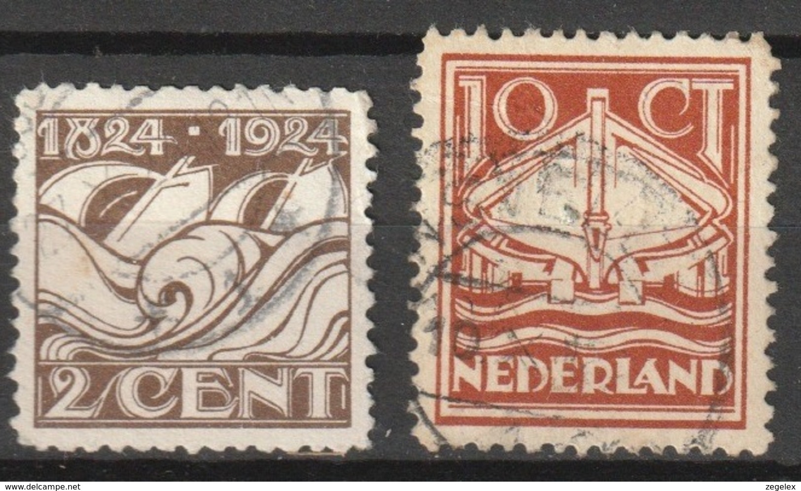 1924 Reddingswezen NVPH 139-140   Cancelled/gestempeld - Gebruikt