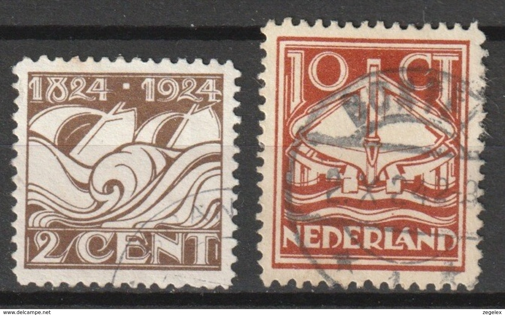 1924 Reddingswezen NVPH 139-140   Cancelled/gestempeld - Oblitérés