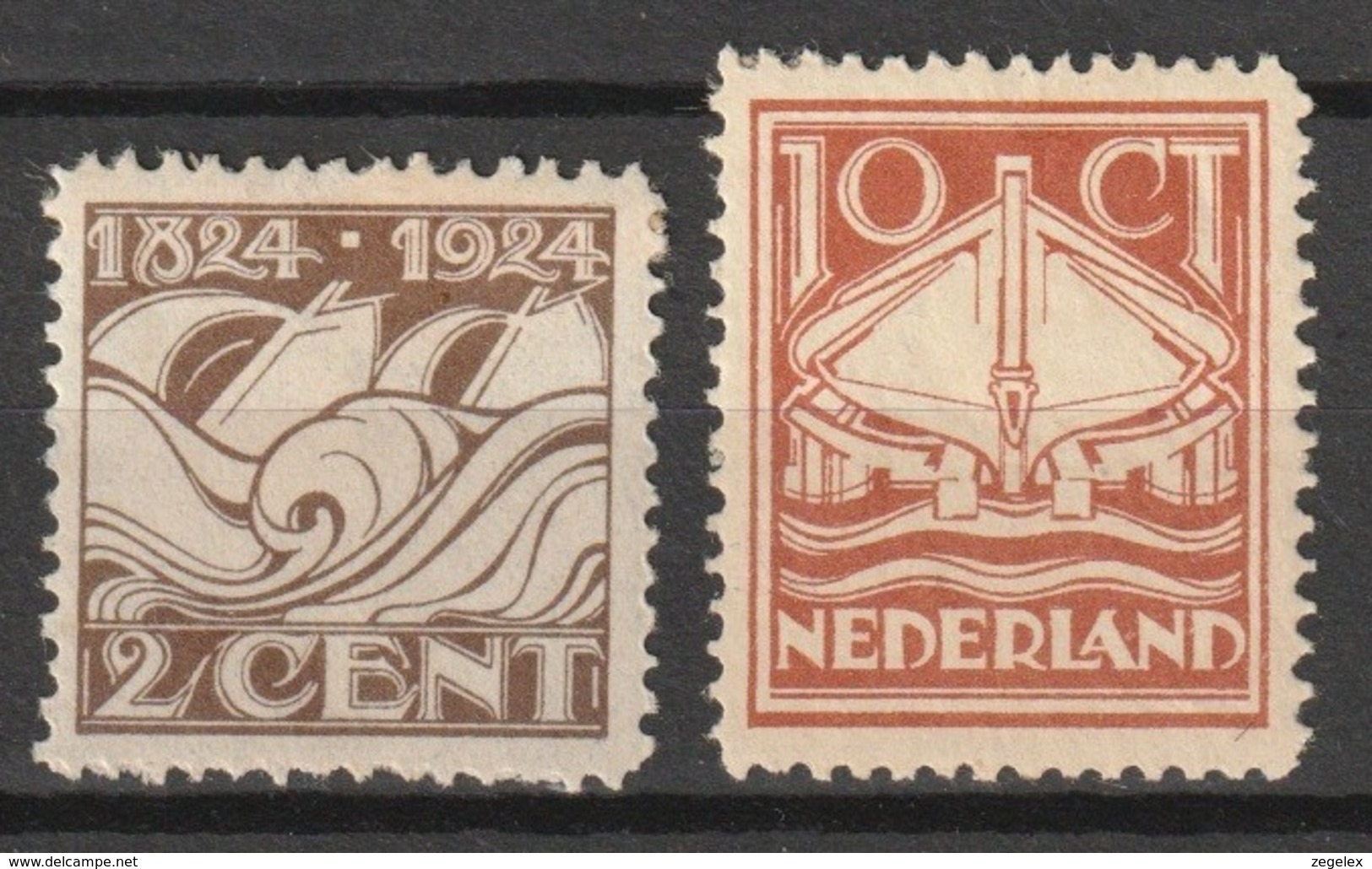 1924 Reddingswezen NVPH 139-140  Ongestempeld. See Description - Ongebruikt