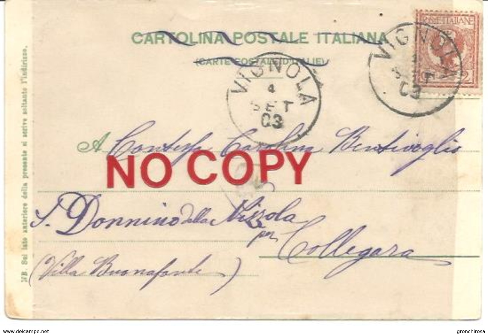 Vignola, 4.9.1903, Ponte E Castello. - Modena