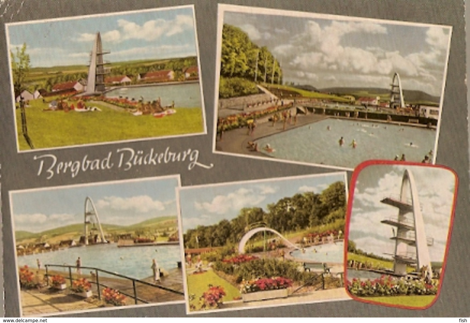 Germany & Circulated, Bergbad Buckeburg, Syke 1964 (2038) - Bückeburg