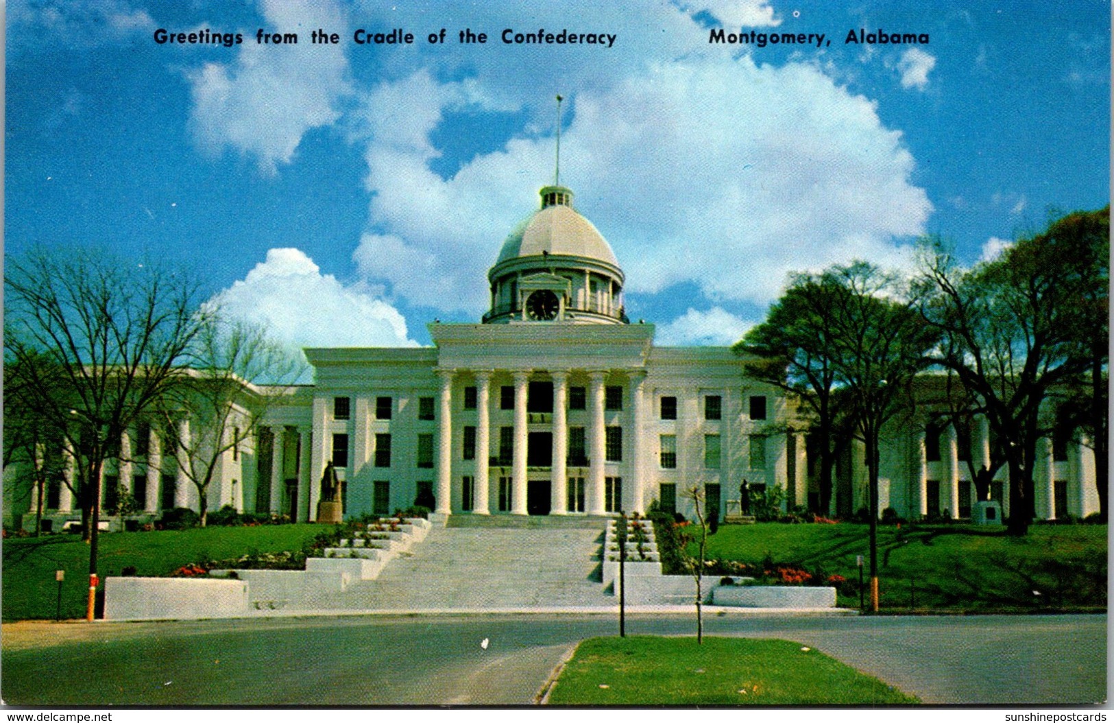 Alabama Montgomery Greetings Fron The Cradle Of The Confederacy - Montgomery