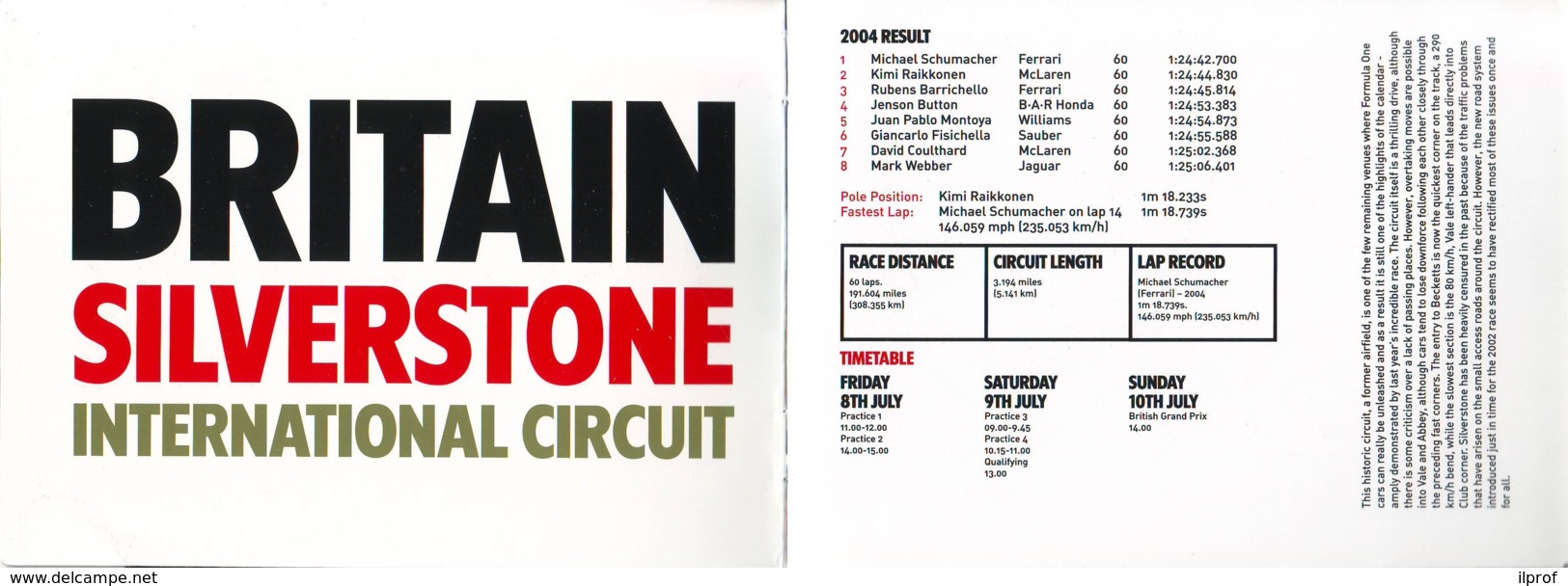 Silverstone Britain 2005, Auto F1 World Championship , Previous Race Results, Photos, English Language - Sports