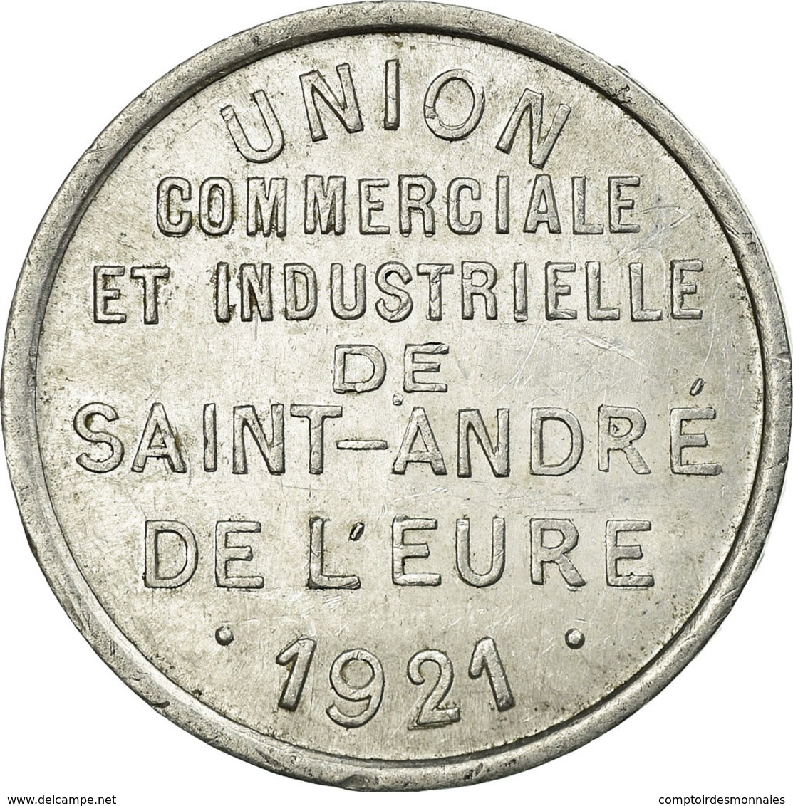 Monnaie, France, Union Commerciale Et Industrielle, Saint-André-de-l'Eure, 10 - Monétaires / De Nécessité