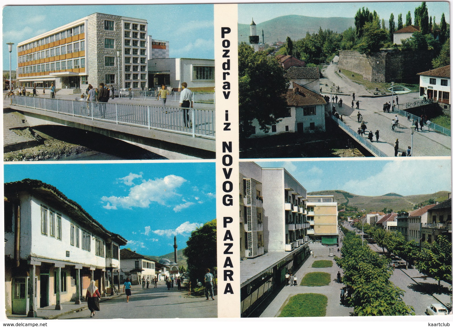 Novi Pazar - 'Pozdrav Iz Novog Pazara' -  (Serbia, YU.) - Joegoslavië