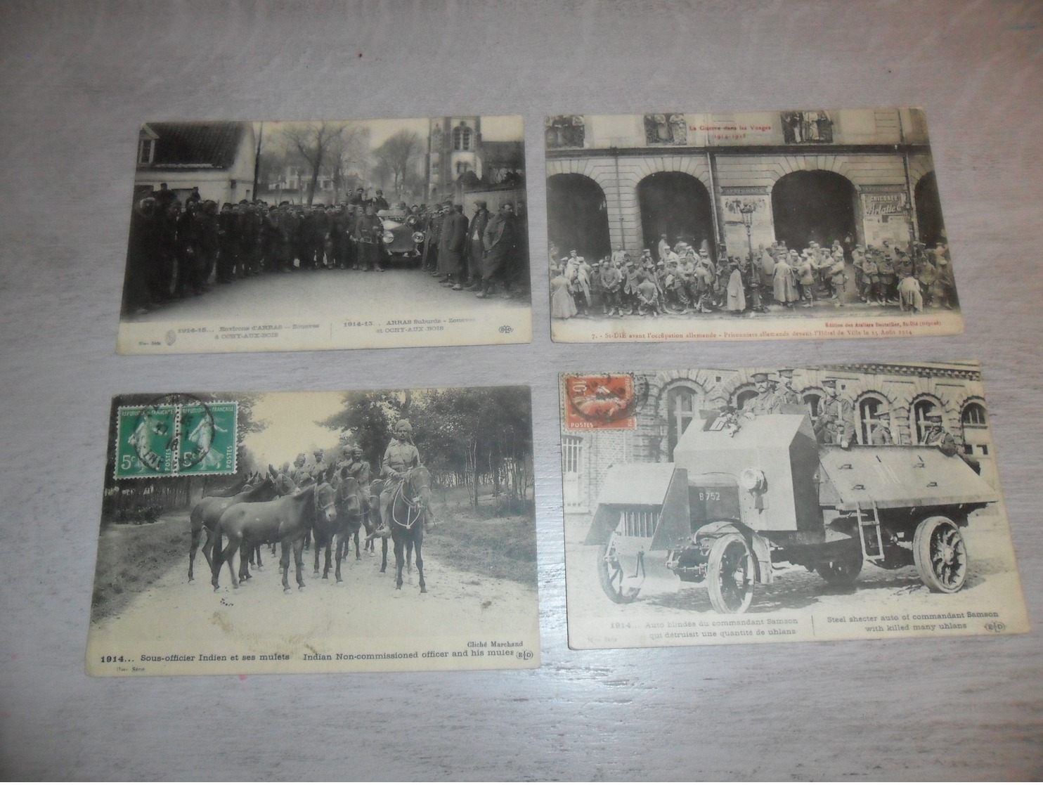 Beau Lot De 20 Cartes Postales De France Guerre  Ruines  Armée Soldat  Mooi Lot Van 20 Postkaarten Van Frankrijk Oorlog - 5 - 99 Cartes