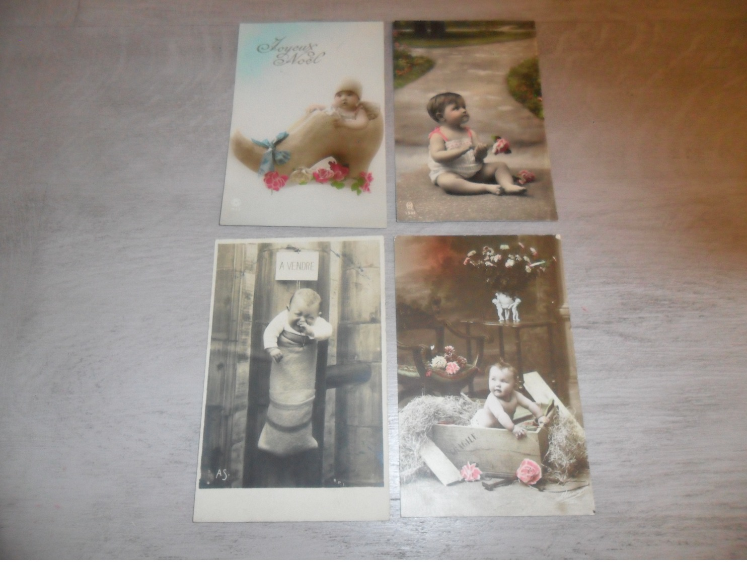 Beau Lot De 20 Cartes Postales De Fantaisie Bébés  Bébé   Mooi Lot 20 Postkaarten Van Fantasie  Baby' S   -  20 Scans - 5 - 99 Cartes