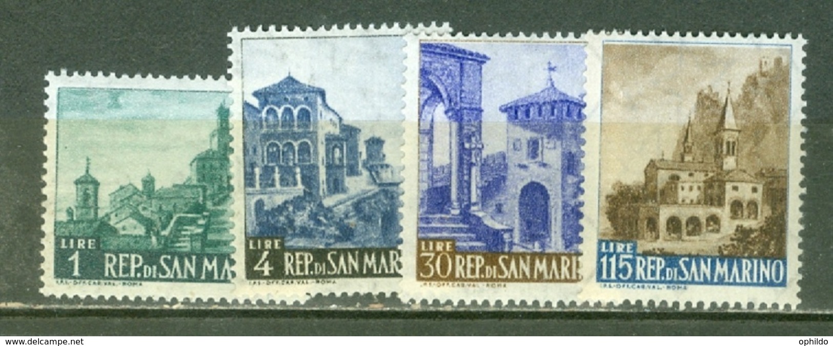 Saint Marin   Yvert  506/509   * *  TB - Unused Stamps