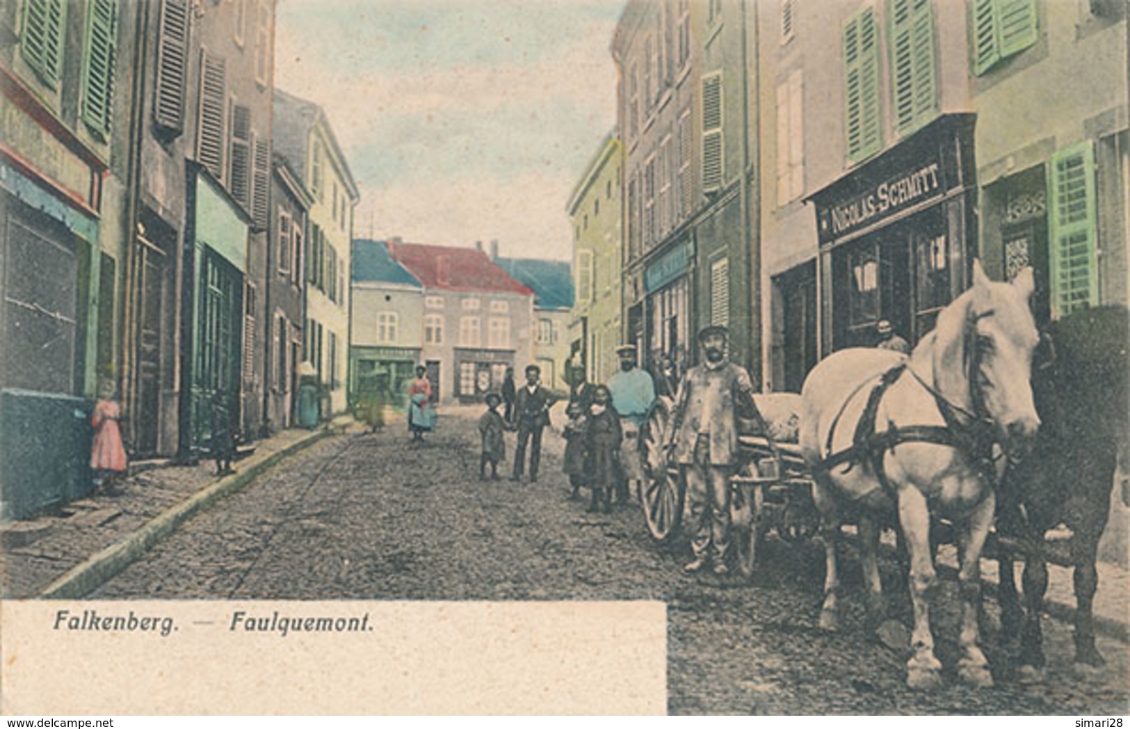 FAULQUEMONT - FALKENBERG - RUE DU VILLAGE - Other & Unclassified