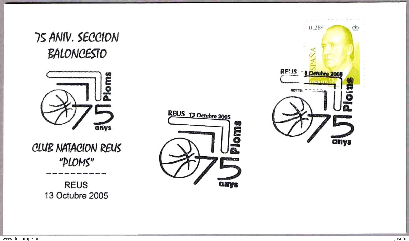 75 Aniv. SECCION DE BALONCESTO - Basketball. Reus 2005 - Baloncesto